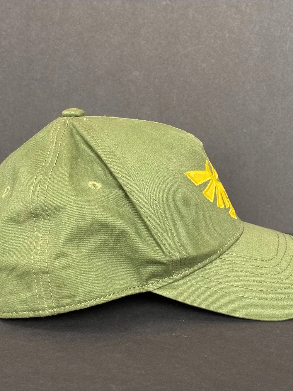 Nintendo The Legend Of Zelda Hyrule Crest Snapback Green 2023 Embroidered Hat - Picture 4 of 7